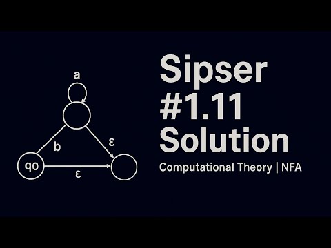 Solution to Sipser Exercise 1.11 | Theory of Computation