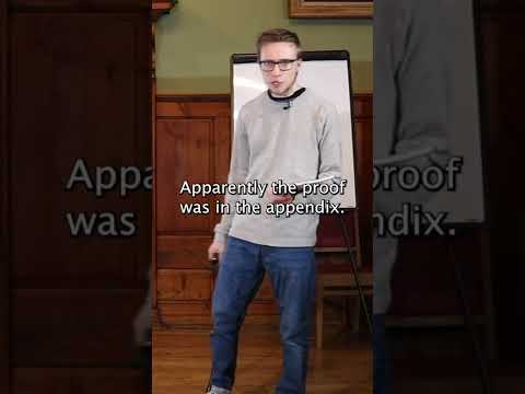 Oxford mathematician shares his maths jokes