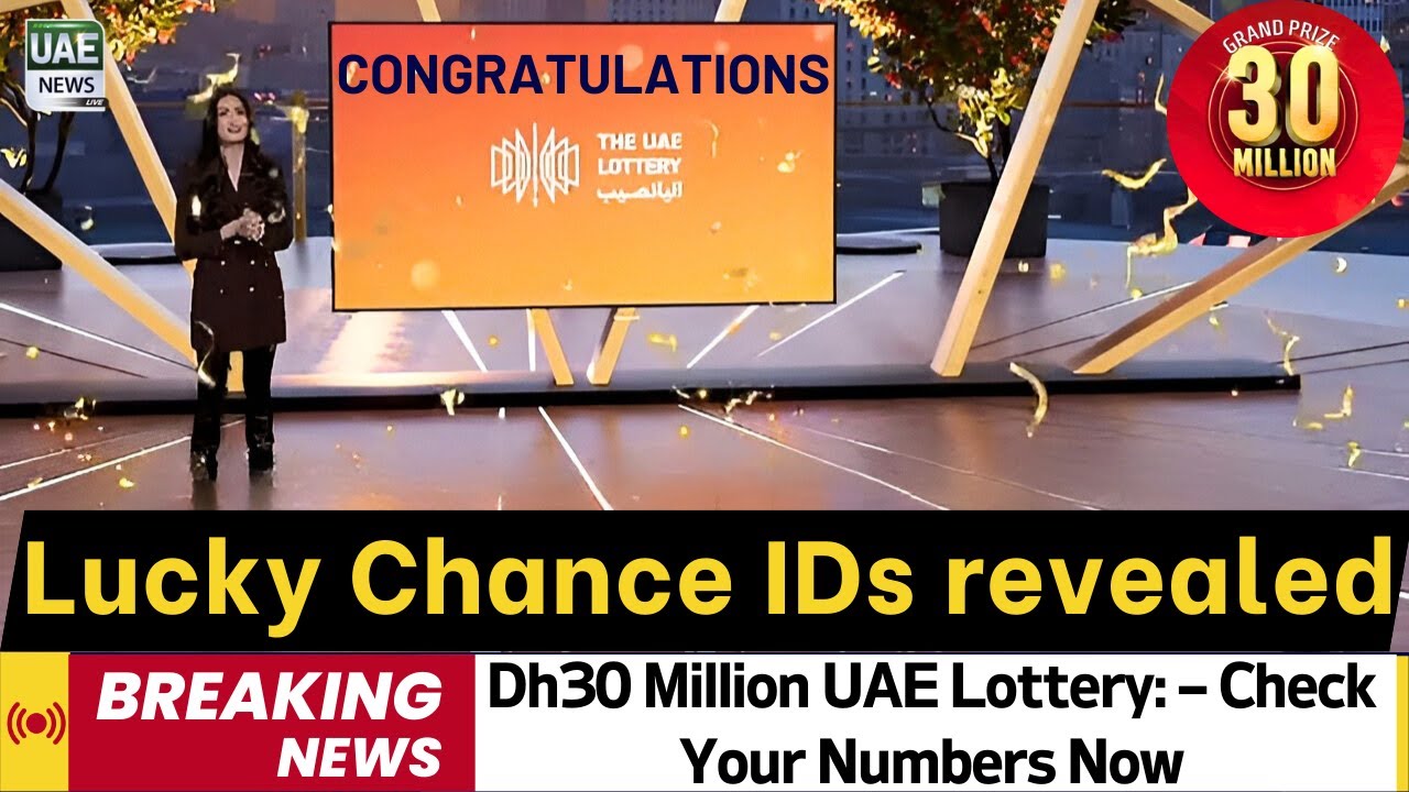 Dh30M UAE Lottery Results – Check Your Numbers 🎉