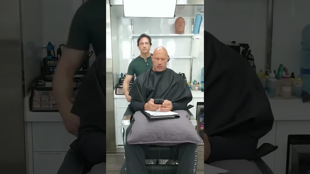 DJ's incredible transformation for The Smashing Machine #dwaynejohnson #therock #thesmashingmachine