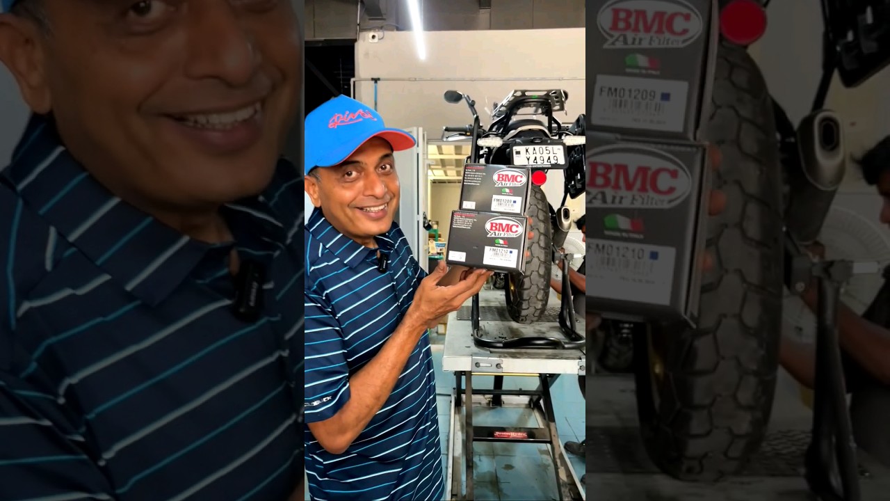 BMC Air Filter for Himalayan 450 & Scrambler 400X 🏍️