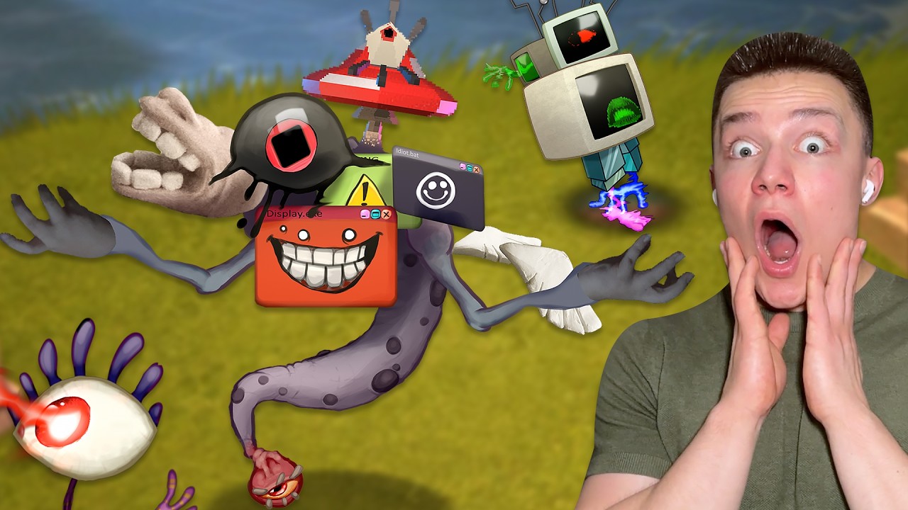 WEB WORKSHOP! - The Lost Landscapes SEQUEL! ALL Monsters (Harmonicans)