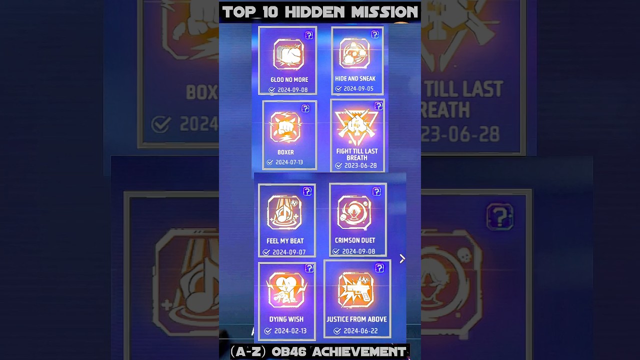 Complete All Hidden Achievements in 1 Day!🔥