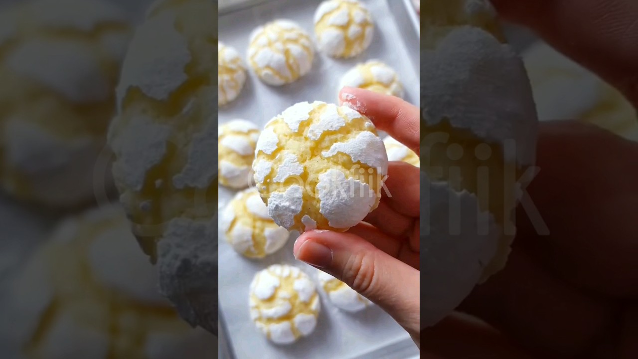 مشقق الليمون / كوكيز الليمون اللذيذة