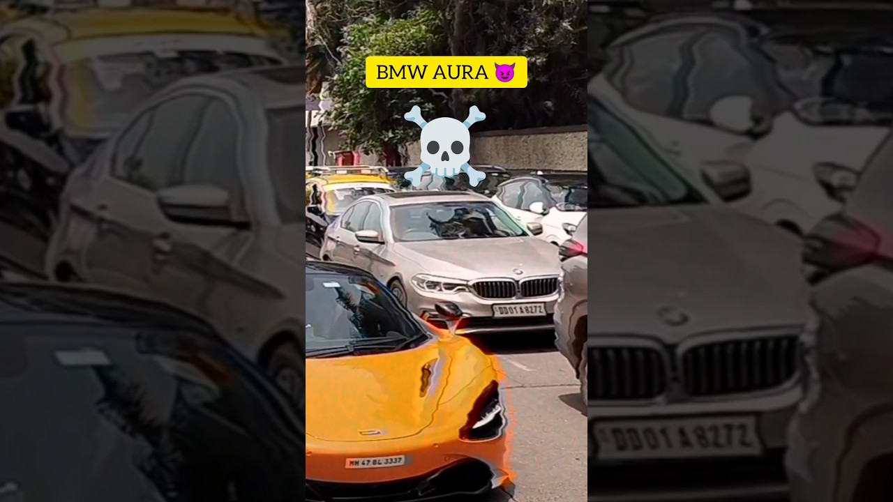 McLaren Luxury Car vs BMW Aura 😈