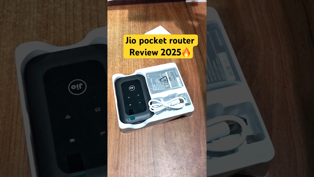 Jio Pocket Router Review 2025 📶