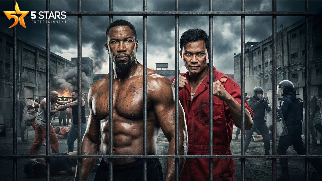 Steel Riot (2025): White & Jaa in Prison Battle 🎬