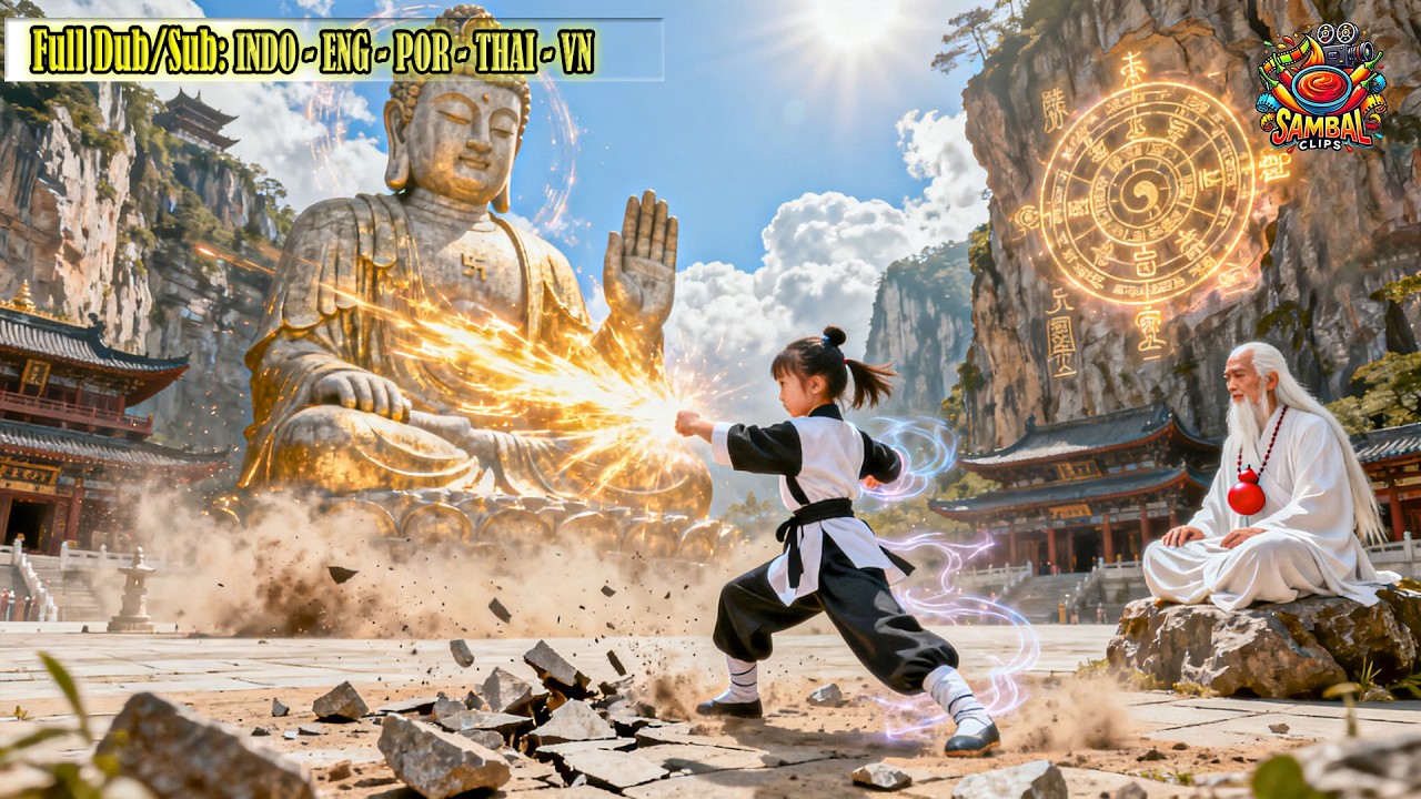 Gadis Pejuang Diam-Diam Belajar Bela Diri dan Menghancurkan Patung Usia 1000 Tahun 🗡️