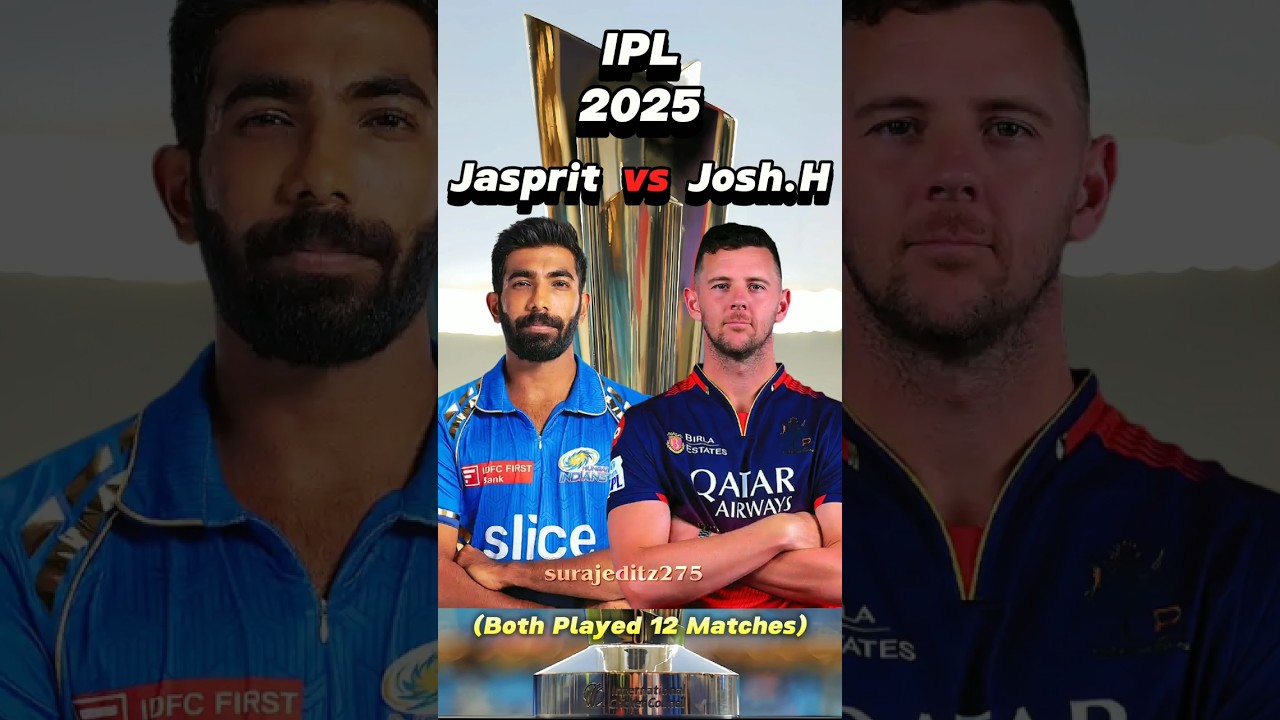 Bumrah vs Hazlewood in IPL 2025 ⚡