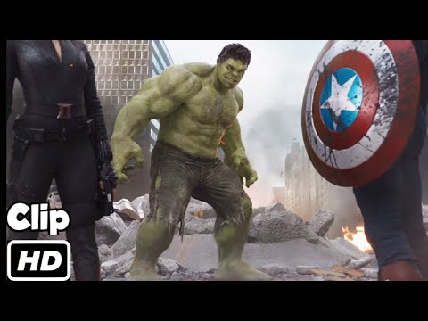 Hulk Smash Scene Hindi i m Always Angry The Avengers Movie Clip 4K HD