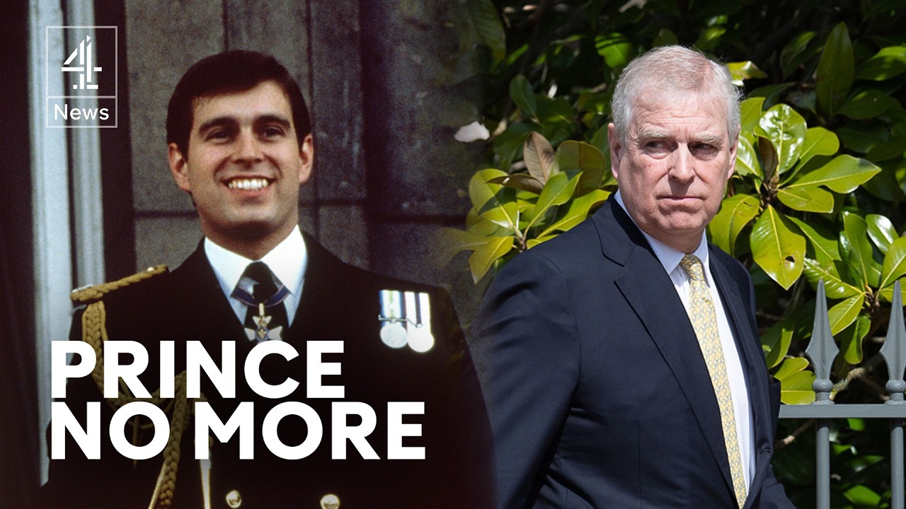 Andrew's Lost Royal Titles: The Fall from Prince to Private Citizen 👑
