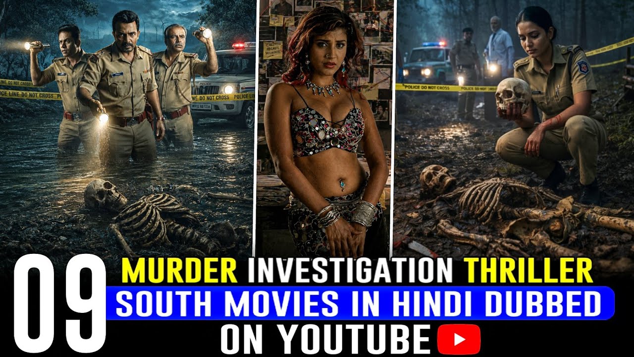 Top 9 South Indian Crime Thrillers in Hindi π₯