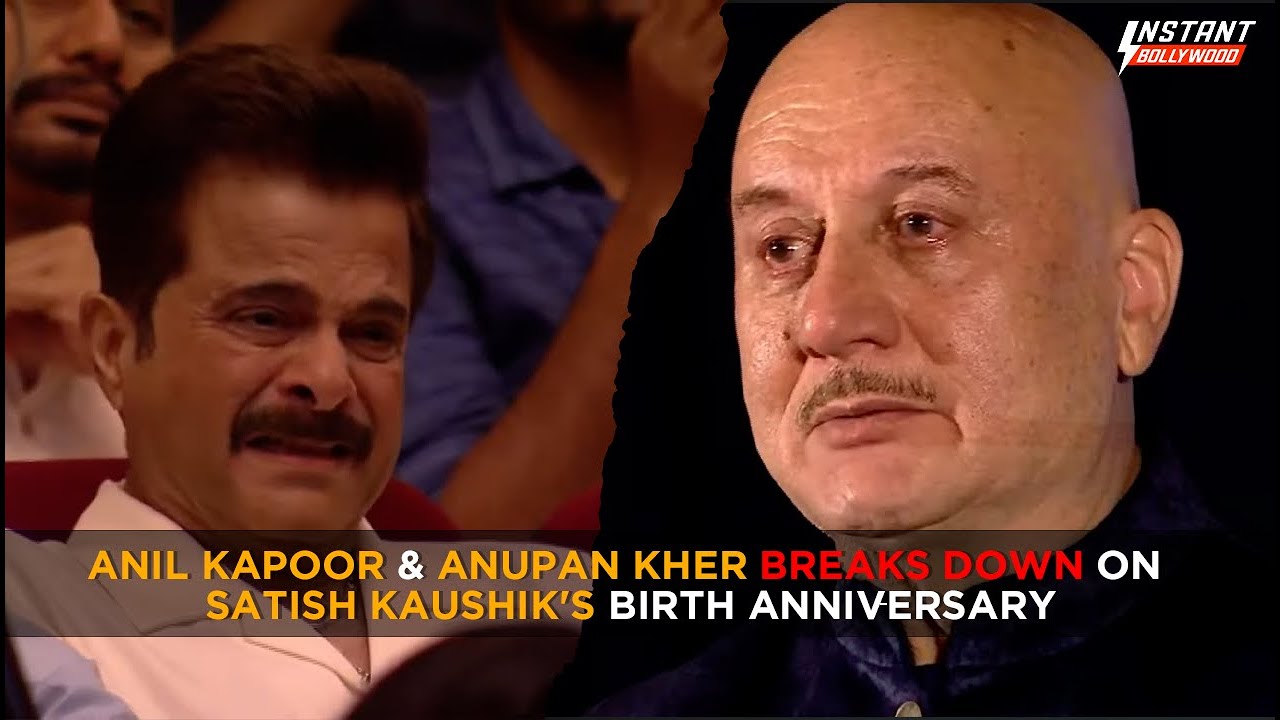Anil Kapoor & Anupam Kher Mourn Satish Kaushik's Birth Anniversary 😢