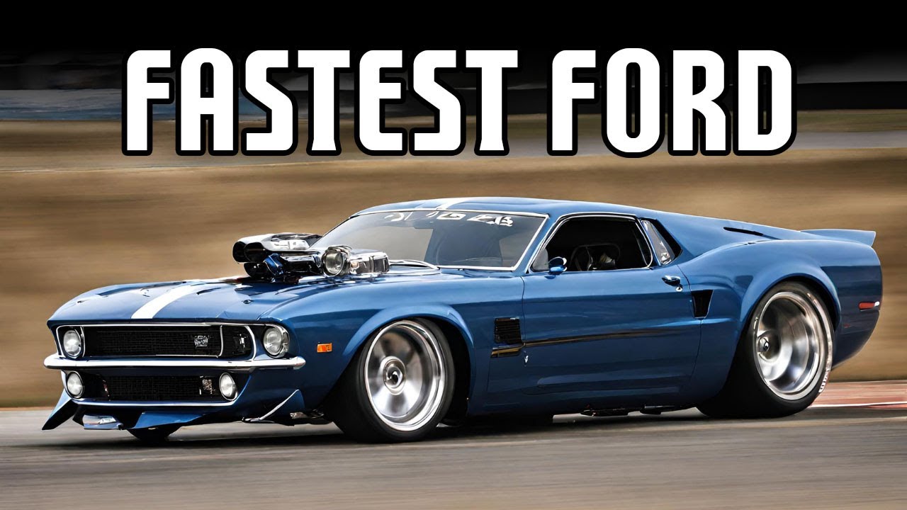 10 Top 10 Fastest Ford Muscle Cars Ever 🚗