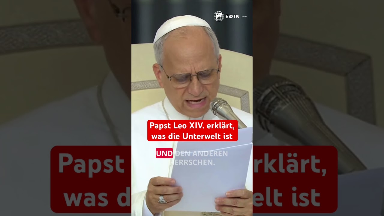 Papst Leo XIV. erklärt die Unterwelt 🕊️