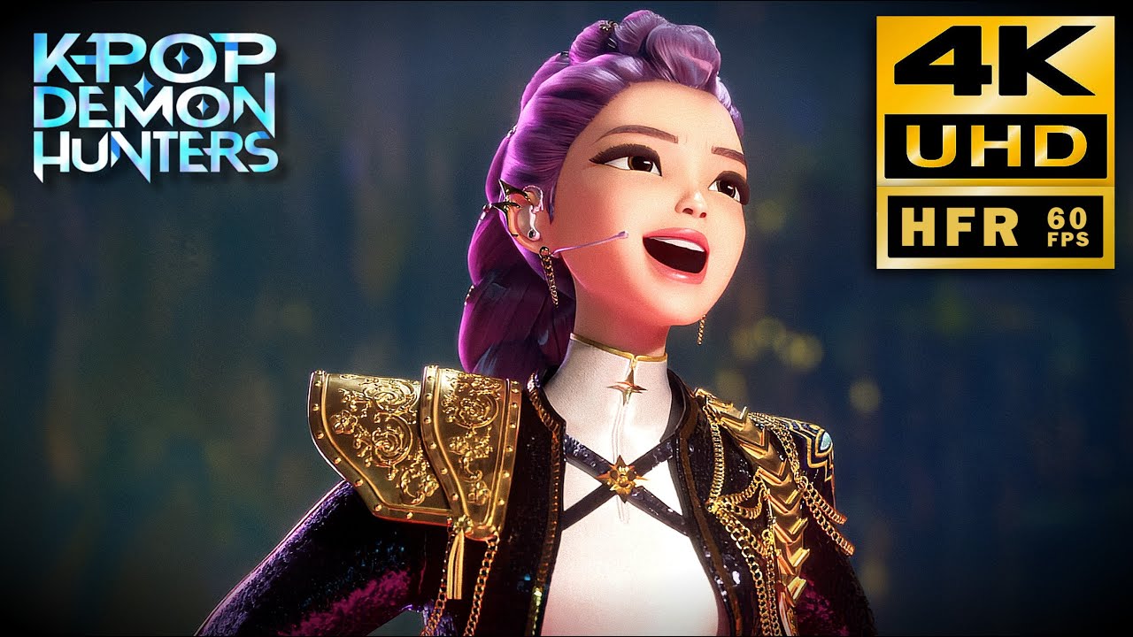 KPop Demon Hunters • "Golden" HUNTR/X • 4K HDR HFR (60fps)  HQ Sound MV part1
