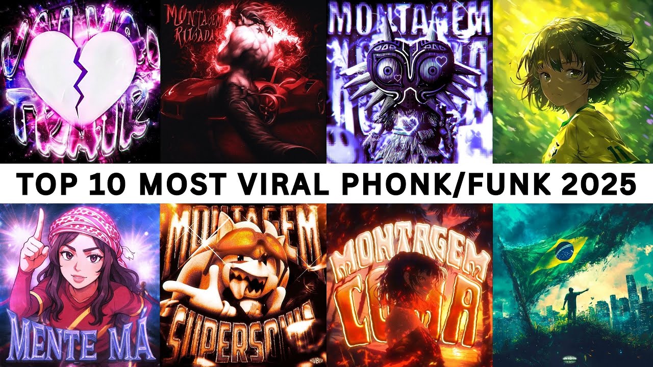 TOP 10 🔥 Top 10 Viral Phonk & Funk Tracks of 2025 | Must-Listen Brazilian Vibes
