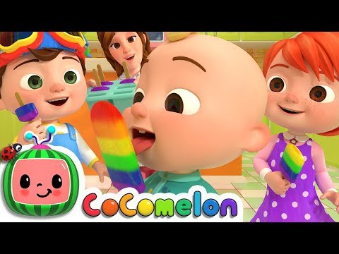 The Colors Song (with Popsicles) | CoComelon Nursery Rhymes & Kids Songs