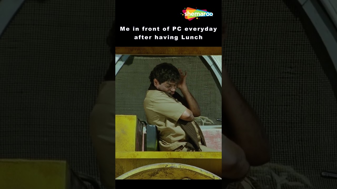 Me after Lunch | Khatta Meetha | Johnny Lever | #comedy #memes #shorts #ytshorts