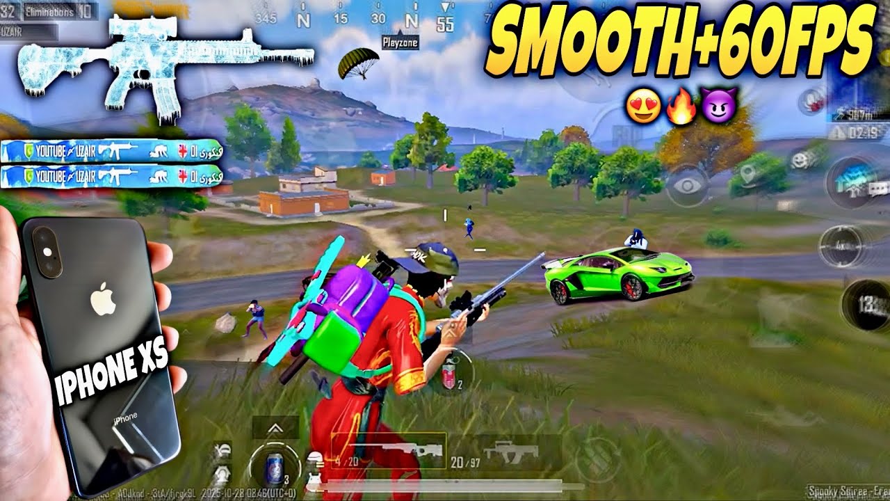 iPhone XS PUBG Test 60FPS in 2025 🚀