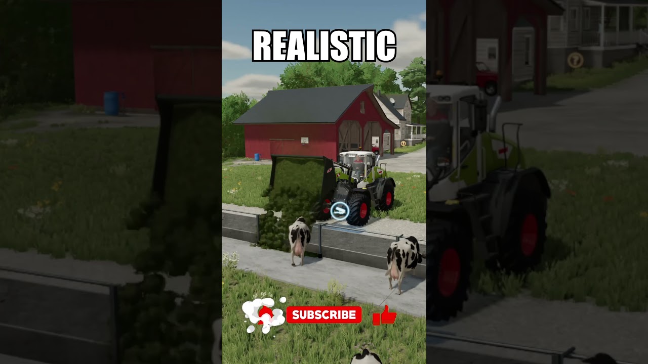 Realistic vs Unrealistic Farming Simulator 🚜