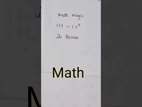 math magic | it's reverse #mathematics #education #maths #calculation #mathshorts