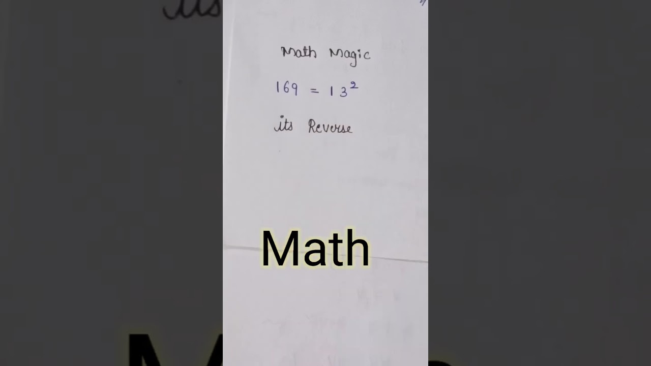 Math Magic Revealed! 🤯 Discover the Amazing Reverse Math Trick