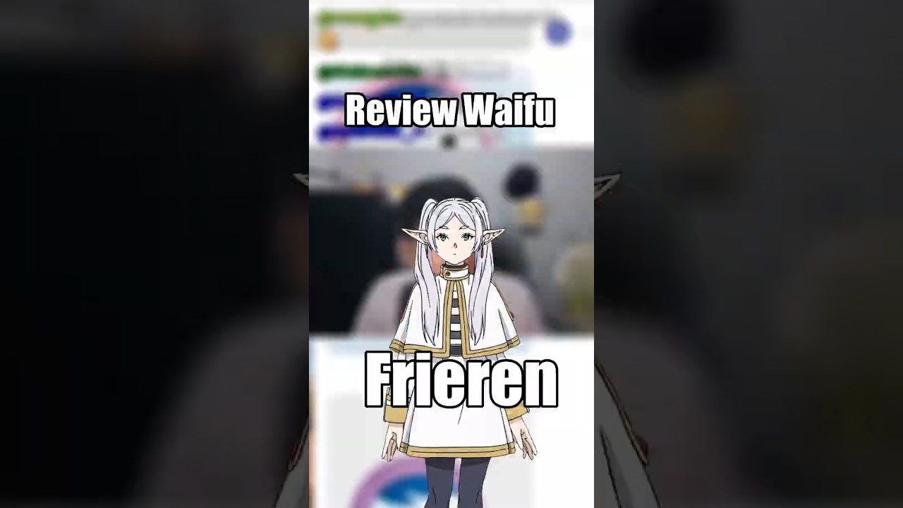 Review Waifu Frieren !! #sangpolos #anime #waifu #memes #komedi
