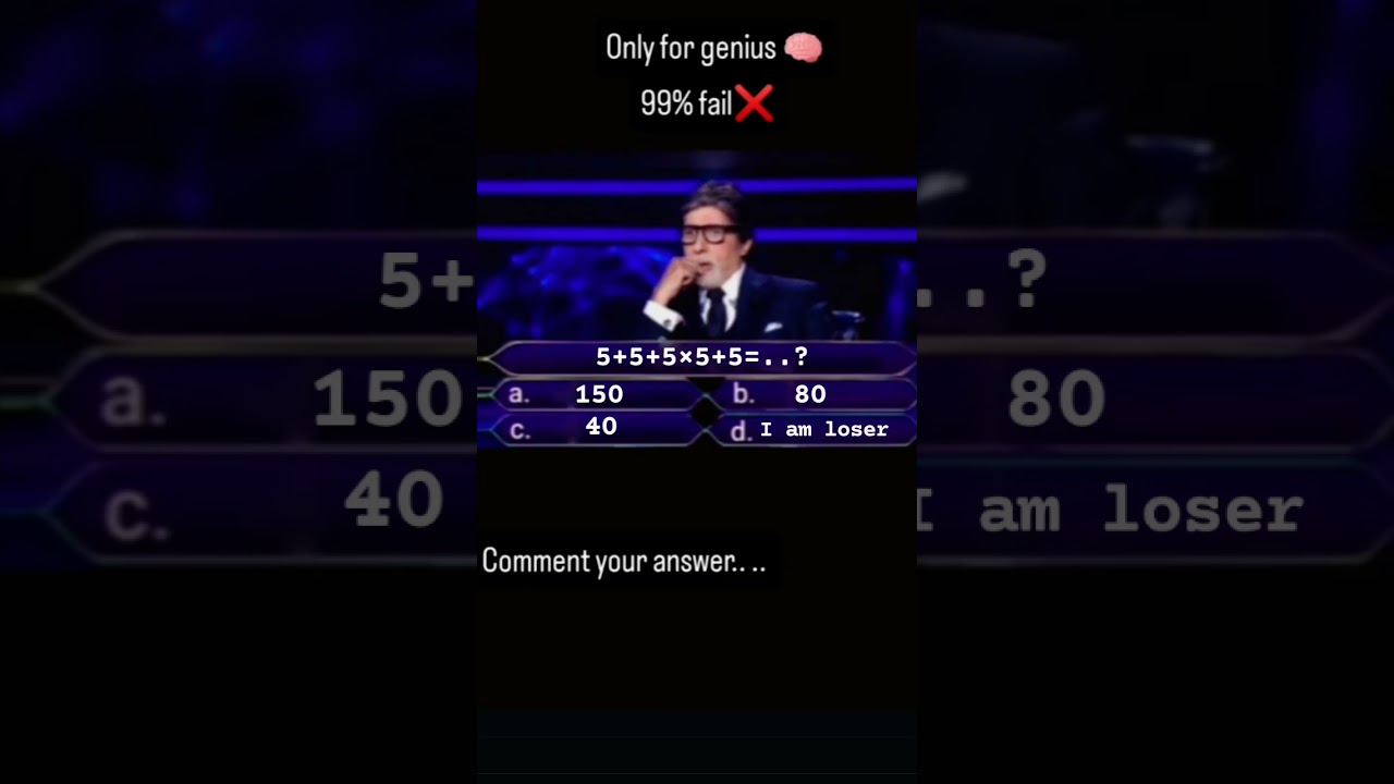 Are You a Math Genius? 🧠 Take the Challenge!