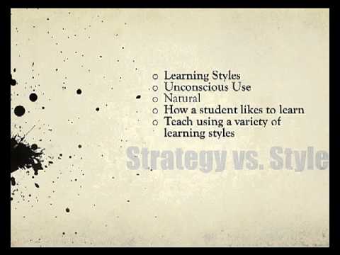 Learning Strategies & Styles Explained π