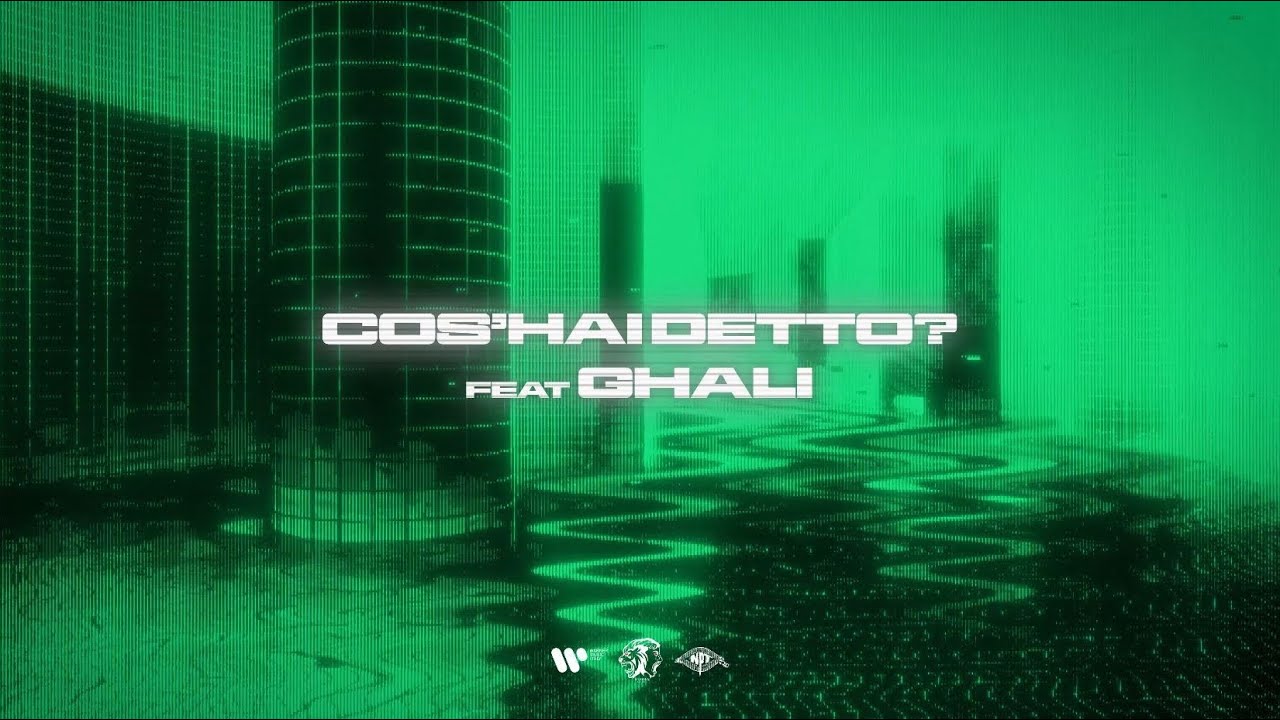 Simba La Rue & Ghali Collaborate in 'COS'AI DETTO?' 🎶 Official Lyric Video
