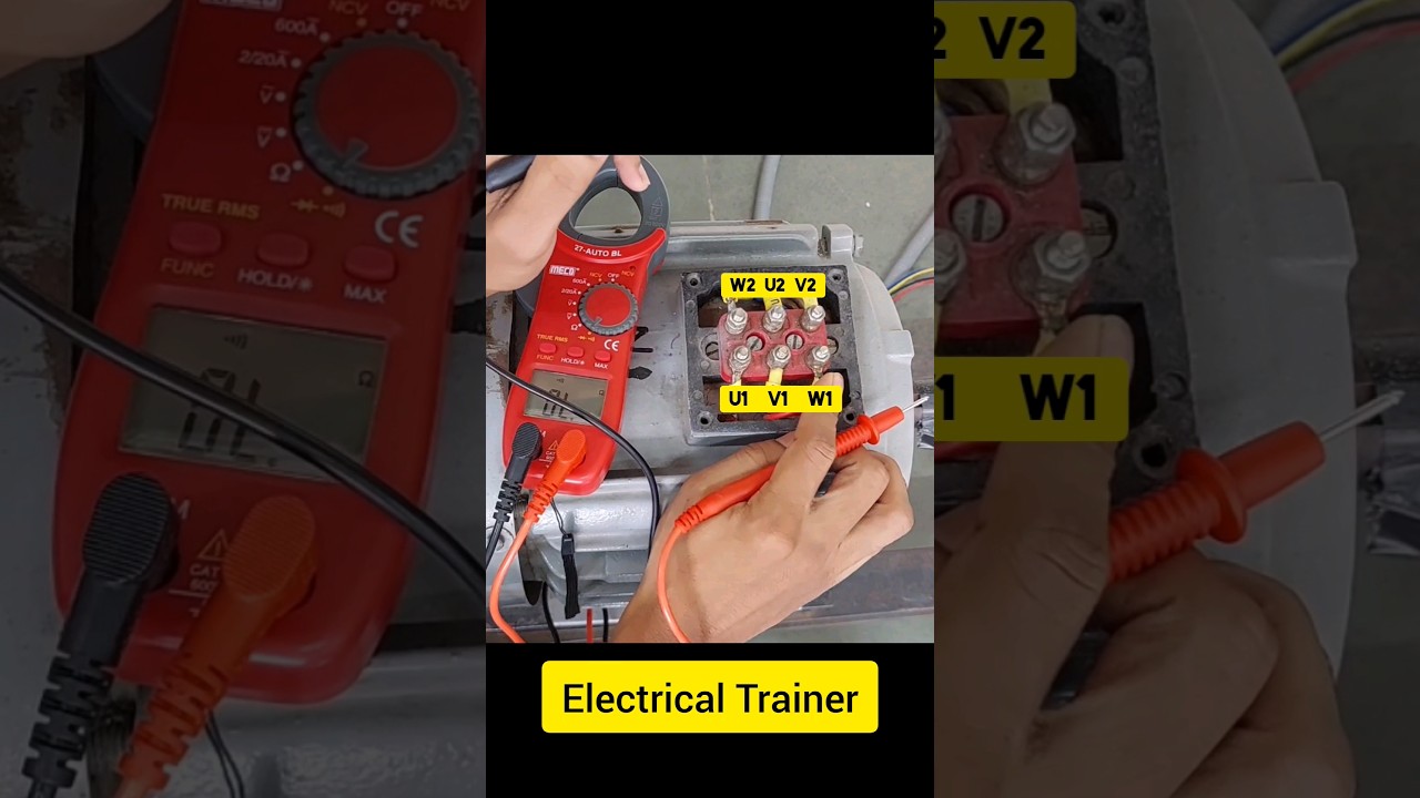 3-Phase Motor Star Connection Explained ⚡