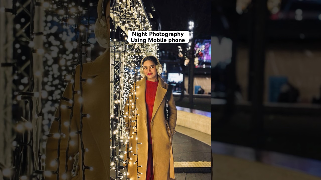 Night Phone Photography Tips 🌙 | Minisha Pathak