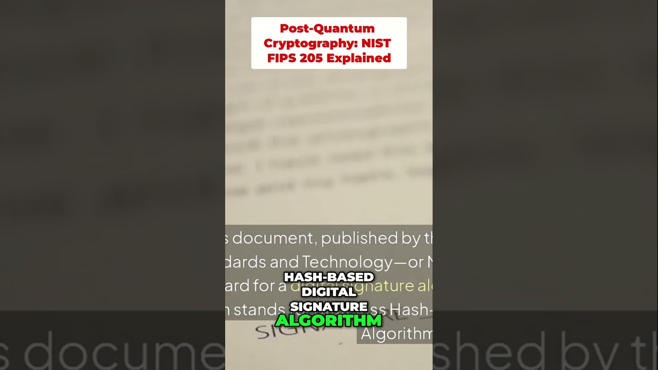Post-Quantum Cryptography & NIST FIPS 205: Unlocking Future Security 🔐