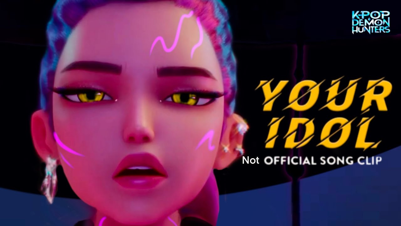 Your Idol 🎤 | Exclusive KPop Demon Hunters (Huntrix Version) Official Song Clip