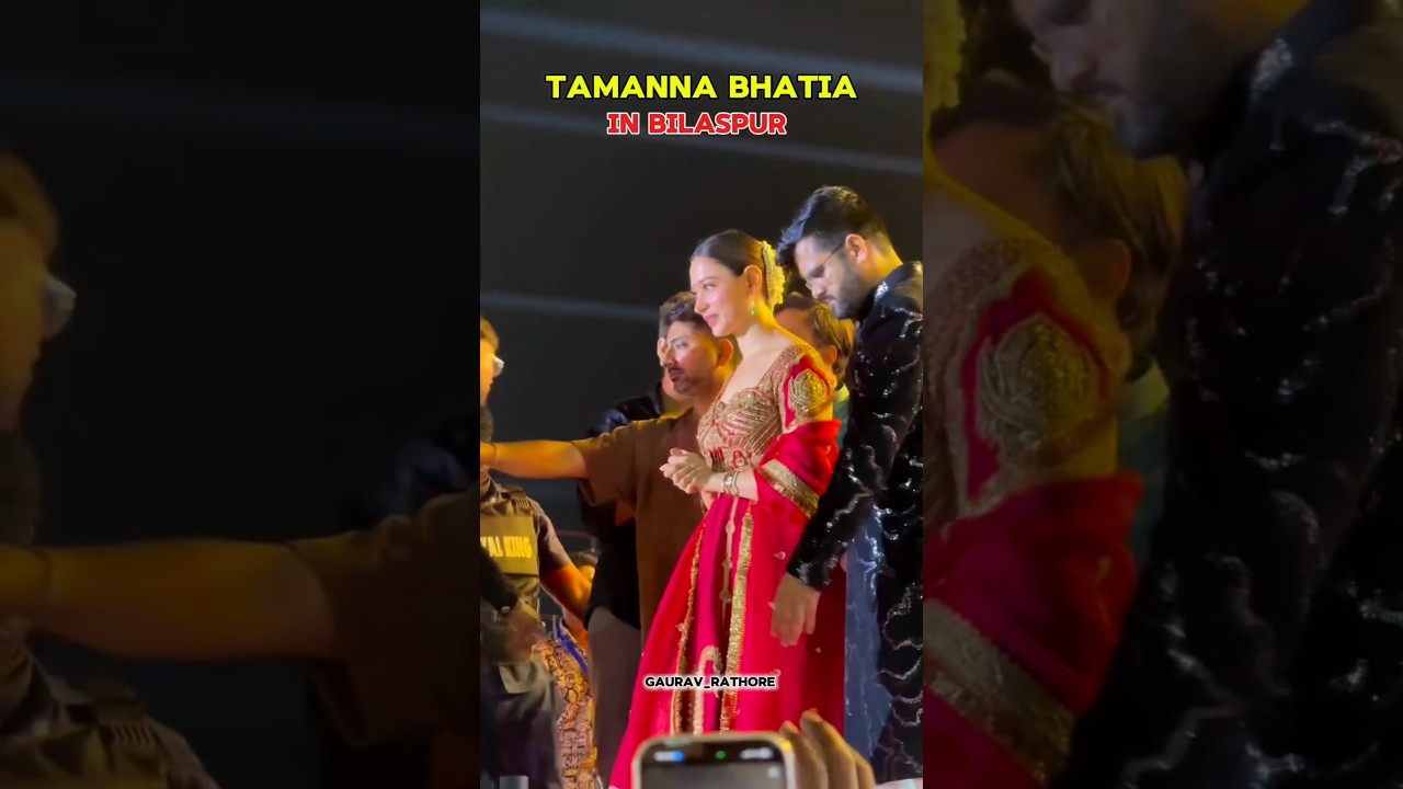 Tamanna Bhatia in Bilaspur, Chhattisgarh 2025 😍