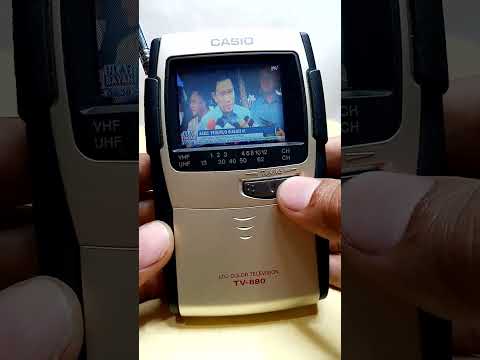 CASIO TV-880 #casio #tv #analog #fyp #fyi #pockettv #portabletv