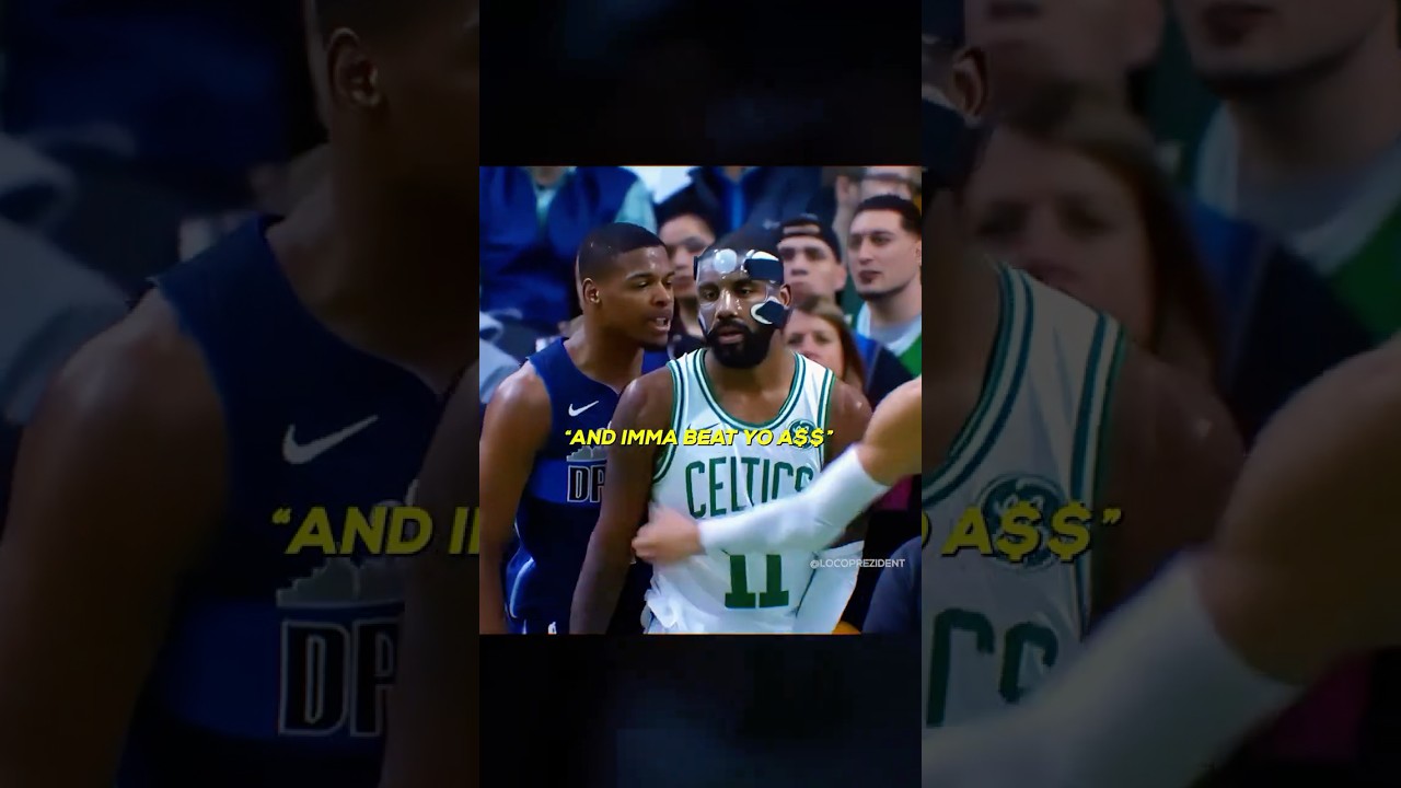 Bro tried to mess with Kyrie 😭 #shorts