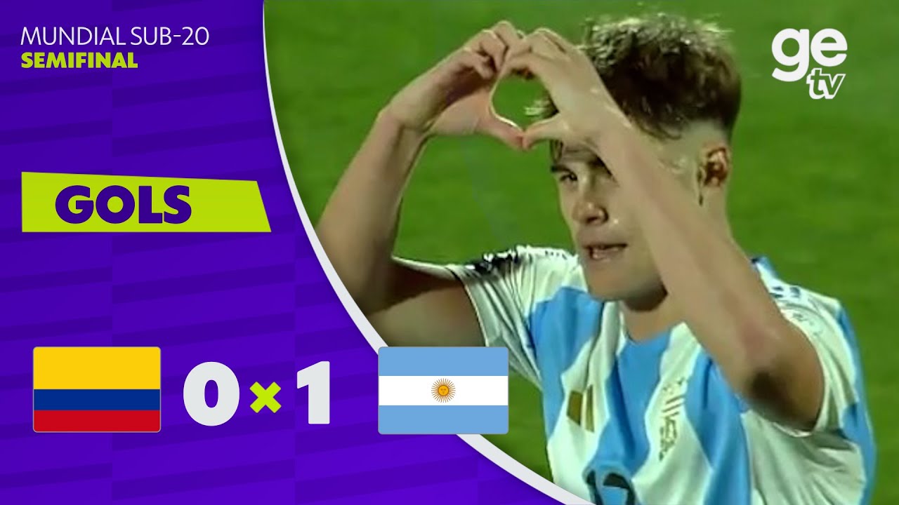 COLÔMBIA 0 X 1 ARGENTINA | GOL | SEMIFINAL DA COPA DO MUNDO SUB-20 | sportv