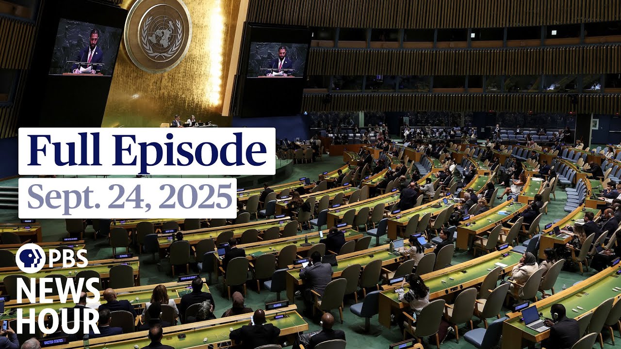 PBS News Hour | Syria's New President Addresses UN for the First Time in Over 50 Years 🌍