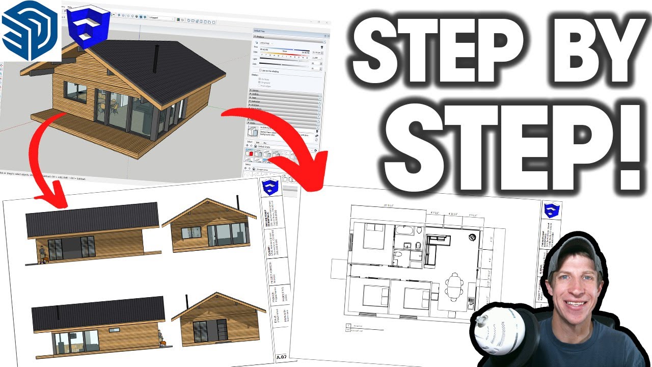 SketchUp to Layout: Creating Plans Step-by-Step ποΈ