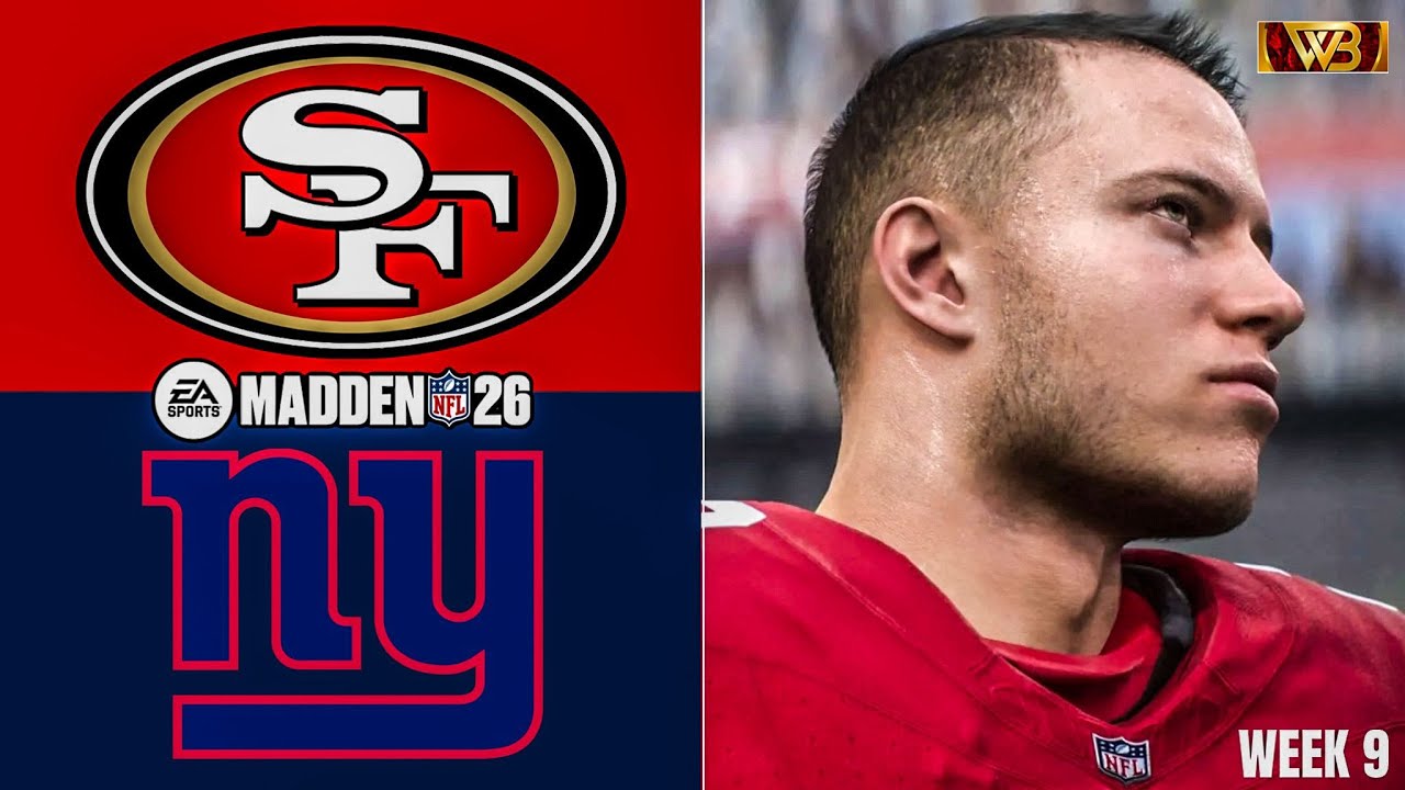 49ers vs Giants Madden 26 Week 9 Simulation: Who Will Win? ๐