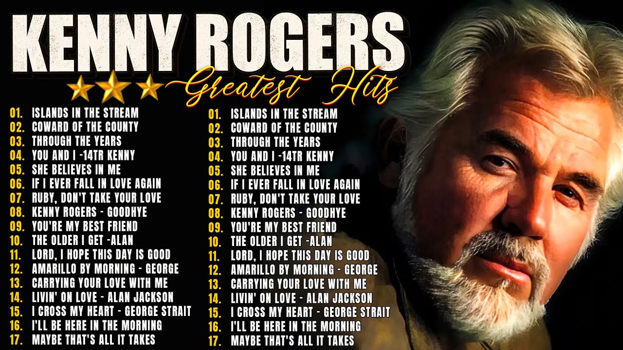 Kenny Rogers Greatest Hits 2025 🎶 Top 20 Songs