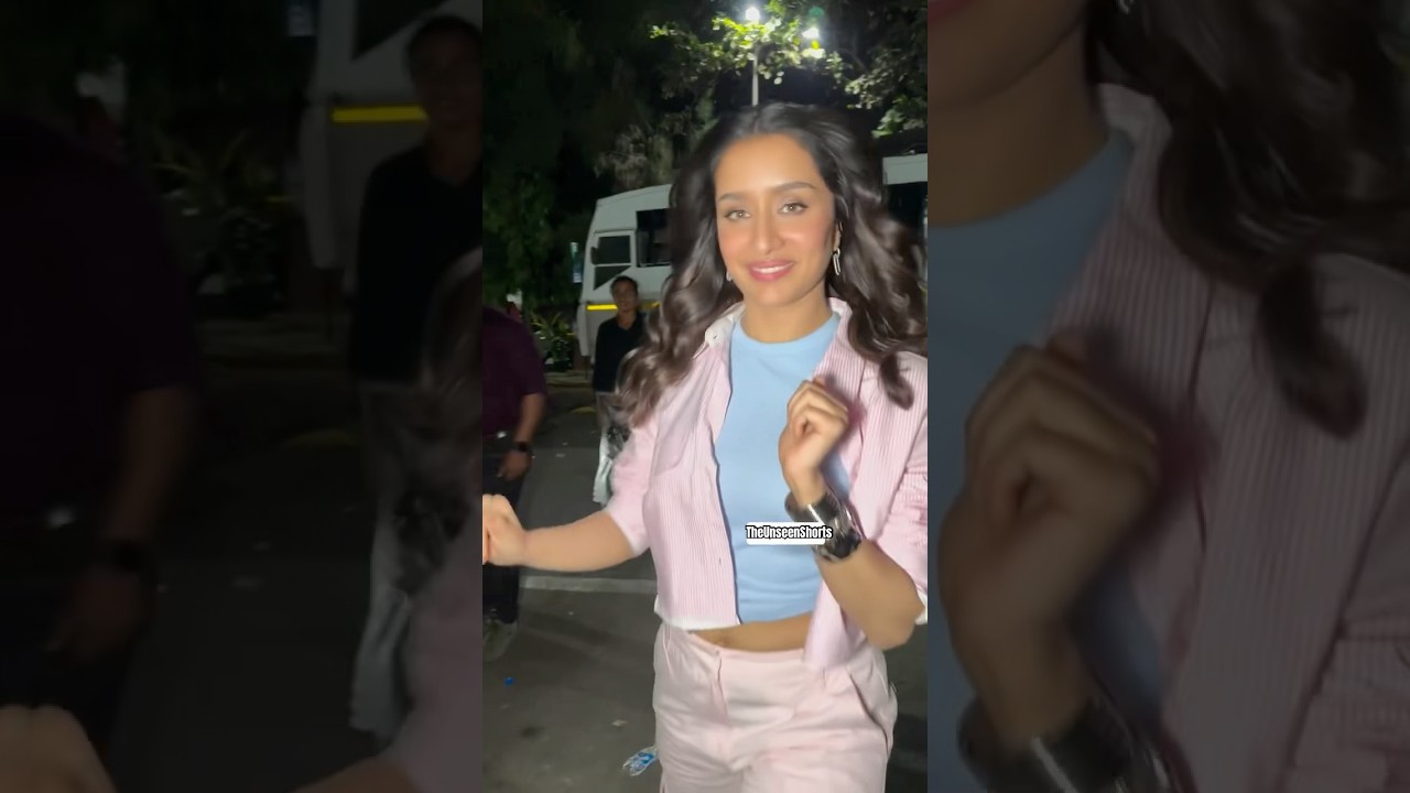 Shraddha Kapoor Spotted Shooting Baaghi 4 🎬