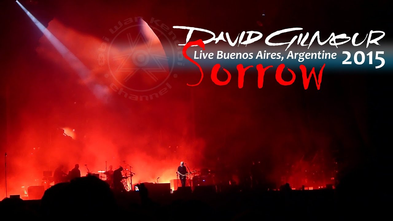 David Gilmour - Sorrow Live in Buenos Aires 🎸