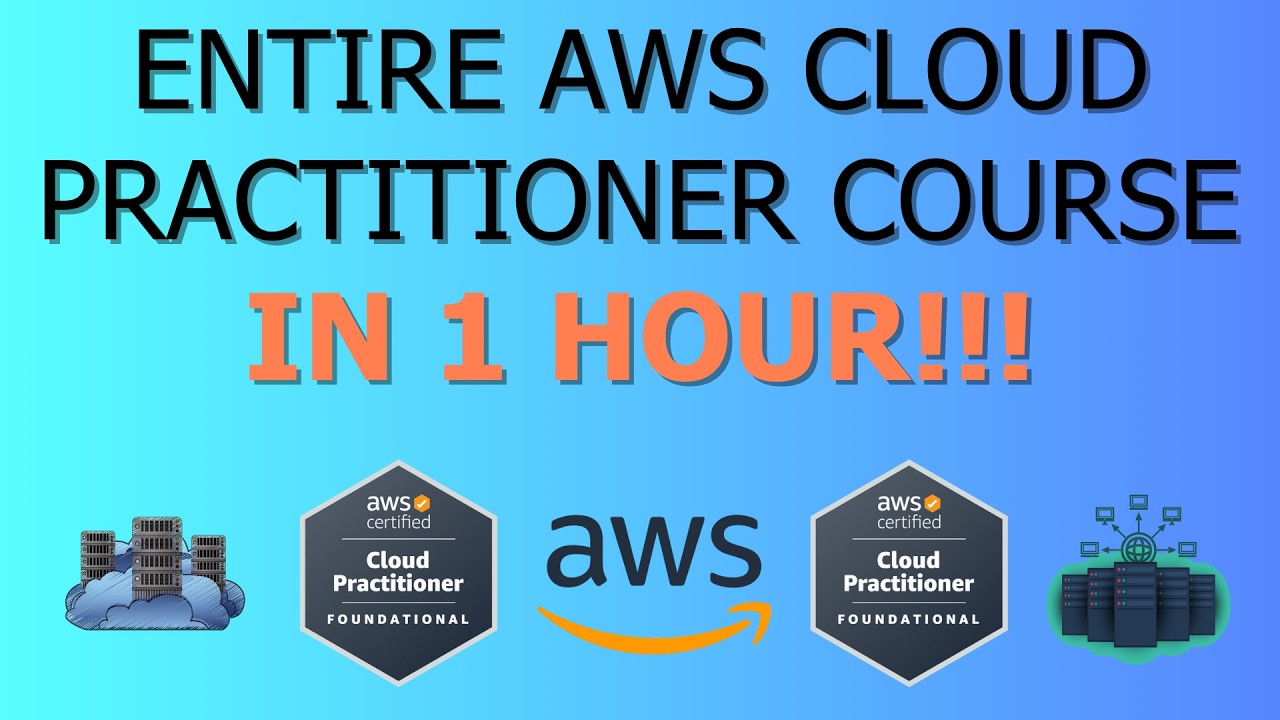 🚀 Quick & Complete AWS Cloud Practitioner Crash Course in Just 1 Hour!