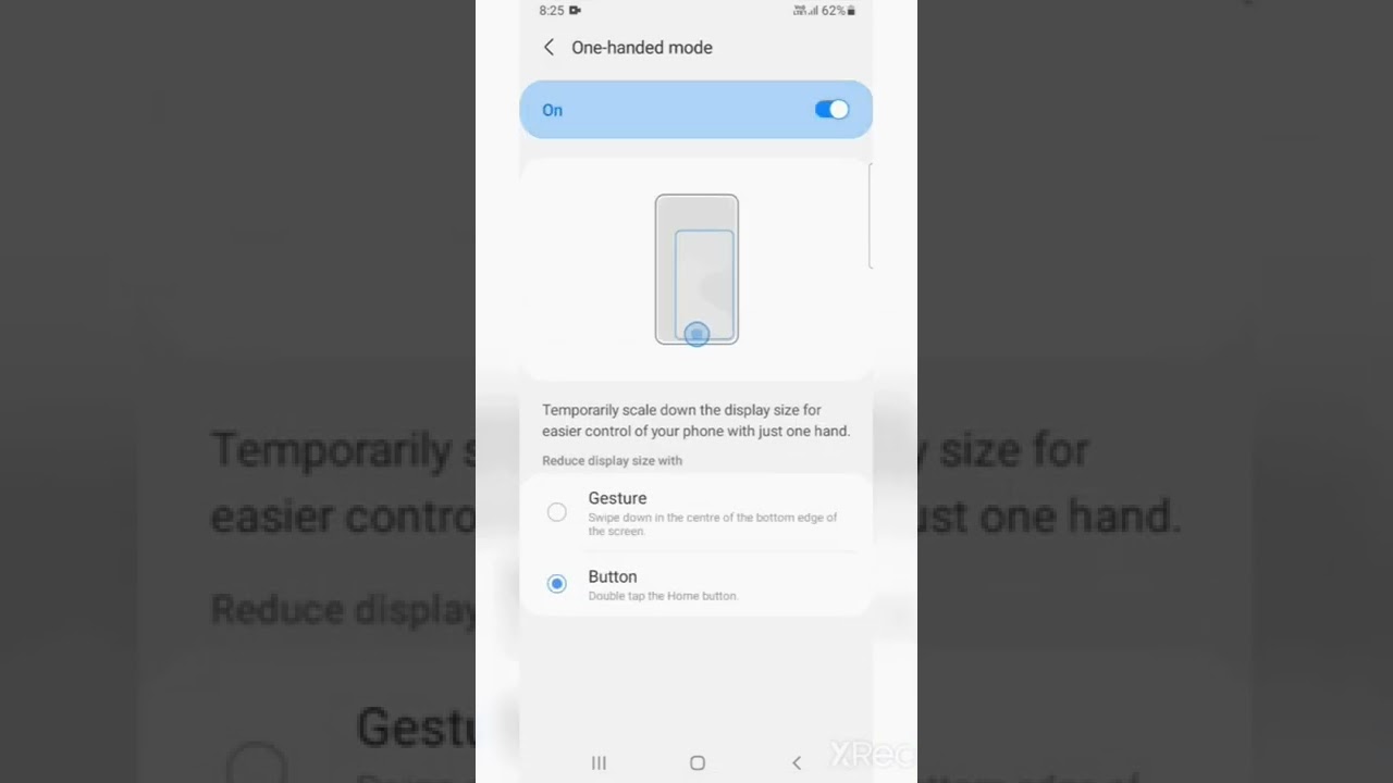 Enable One-Handed Mode on Samsung 📱
