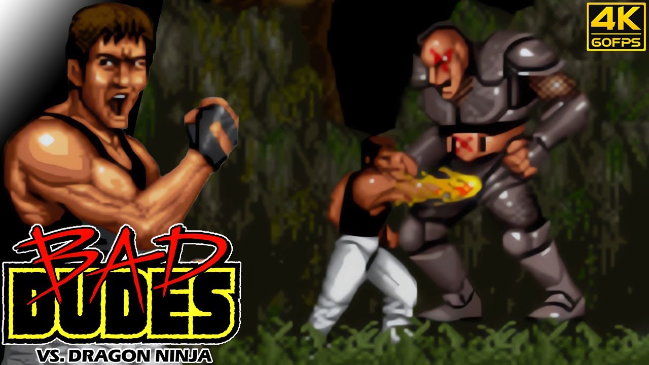 Bad Dudes vs. DragonNinja Arcade Playthrough (1988) 4K