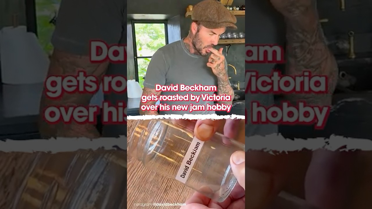 Victoria Beckhams Roasts David Over Jam Hobby 🍓