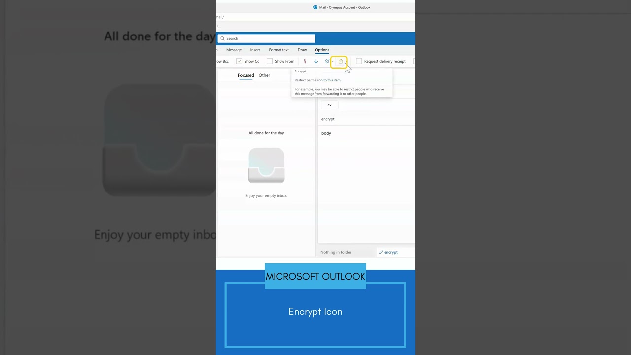 Master Email Security: How to Encrypt Emails in Microsoft Outlook 🔒